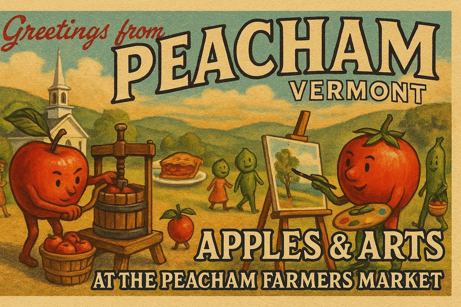 Peacham Farmers Market presents Apples & Arts