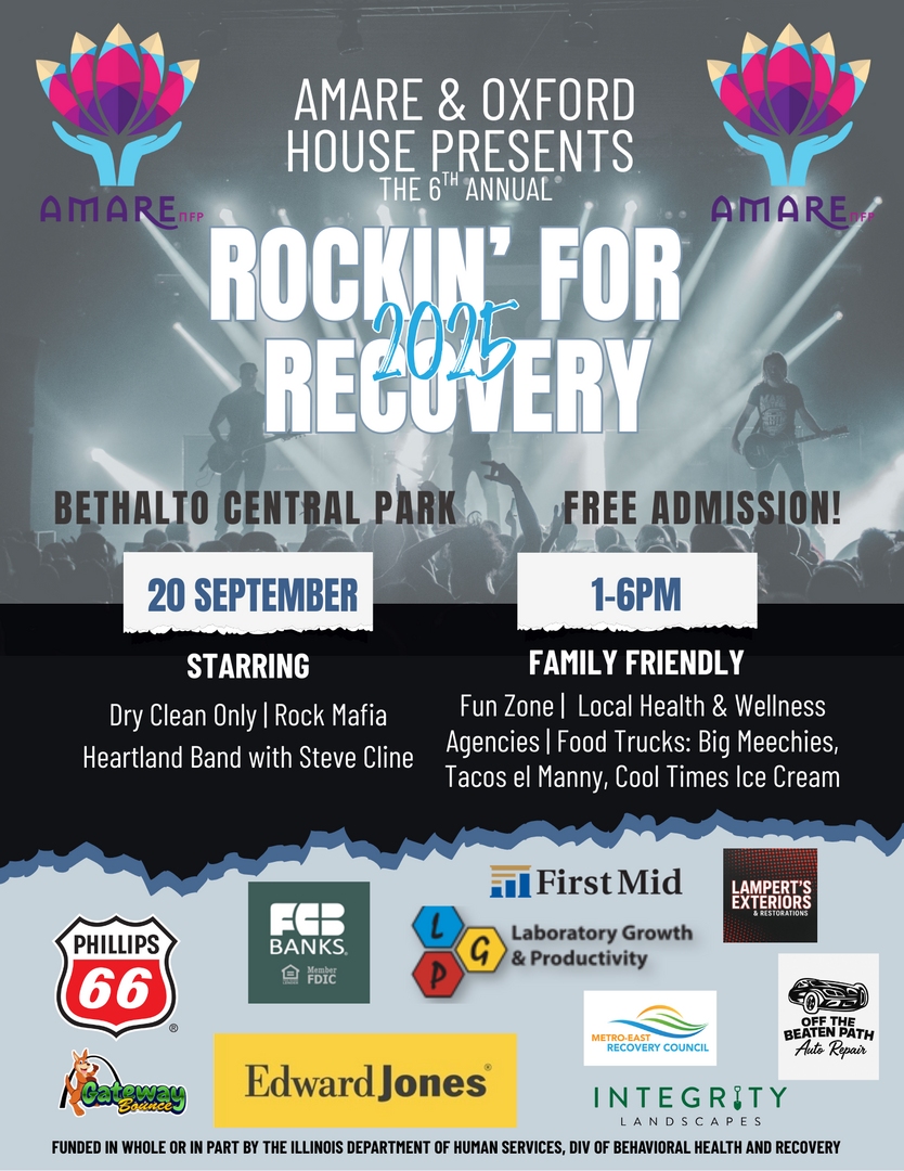 Amare Annual Rockin' 4 Recovery 2025