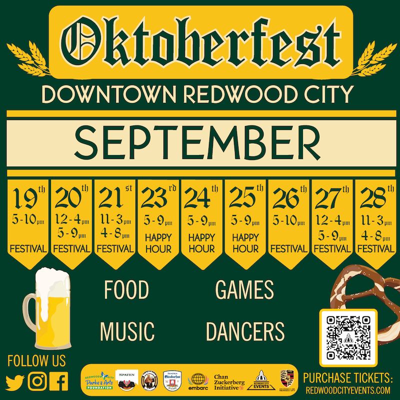 Oktoberfest Downtown Redwood City 2025