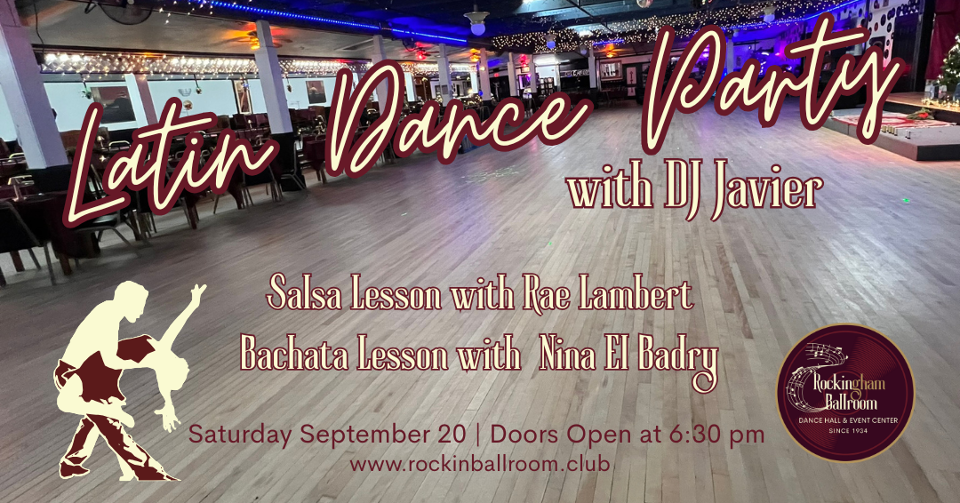 Latin Dance Party with DJ Javier & Fluere Dance