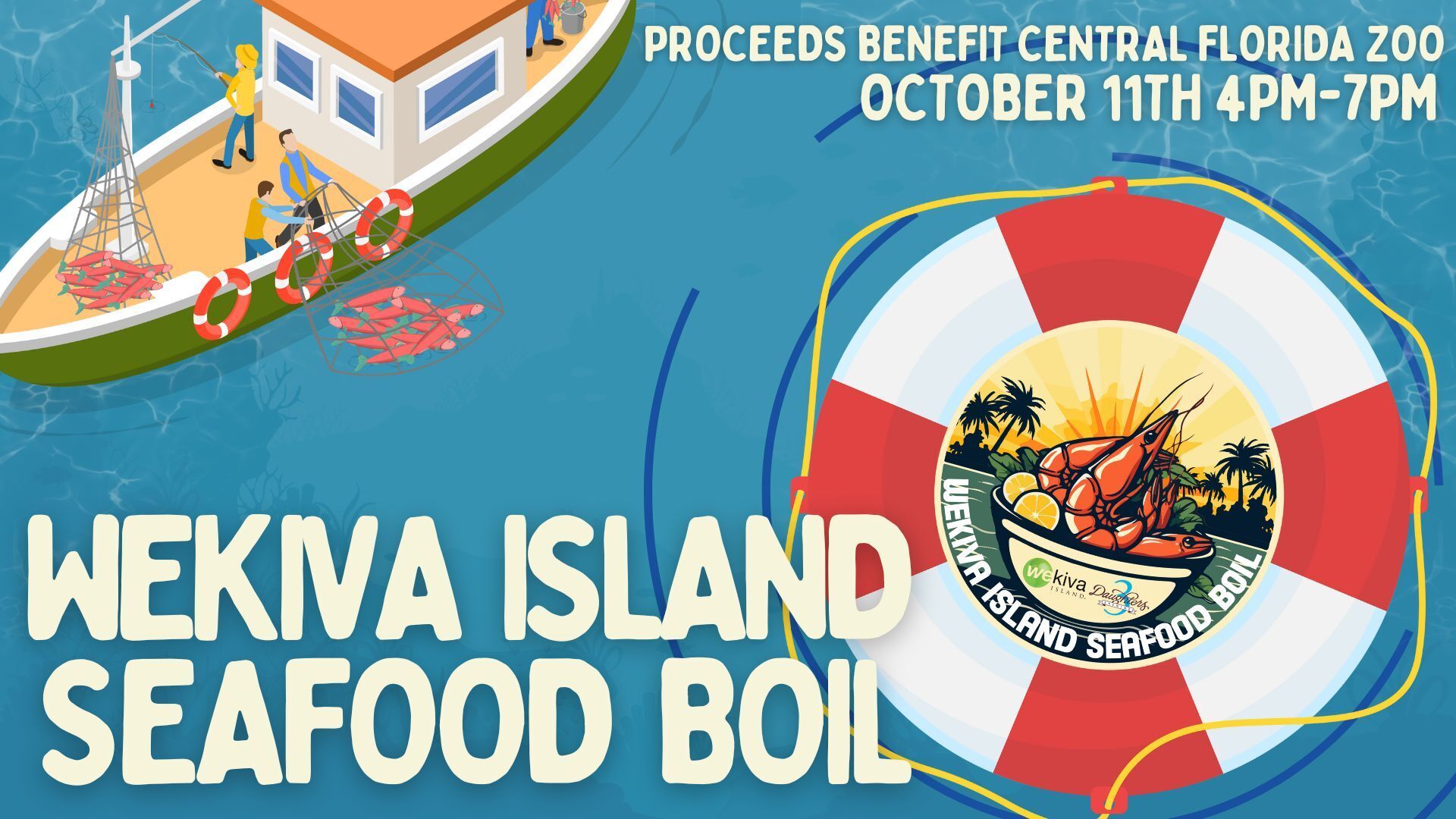 Wekiva Island's Seafood Boil