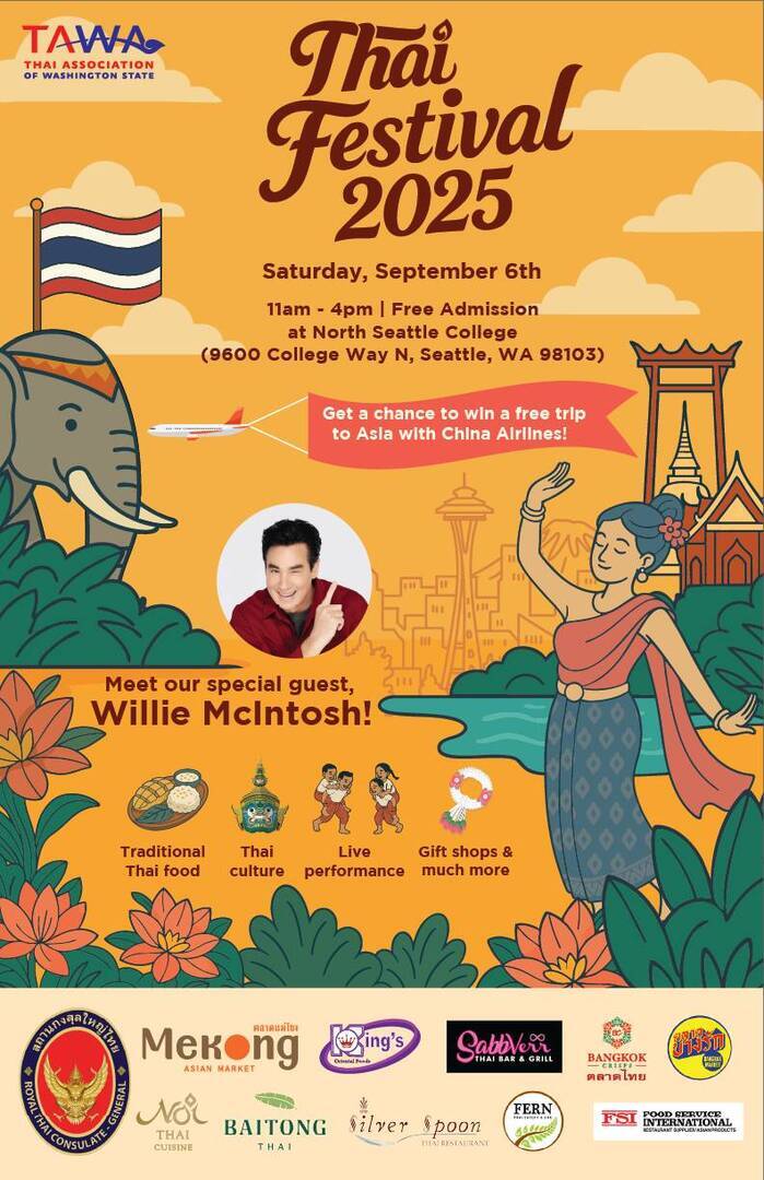 Thai Festival Seattle 2025 - Thai Festival Seattle 2025