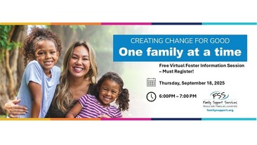 Family Support Services - Free Virtual Foster Information Session