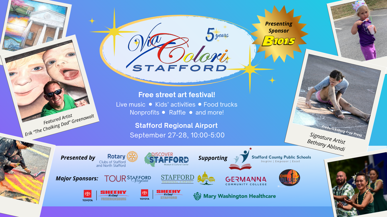 Via Colori® Stafford Street Painting Festival