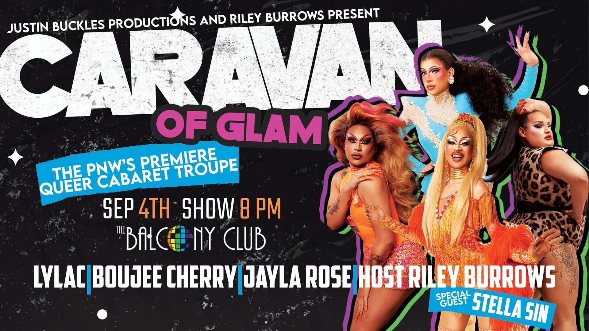 Caravan of Glam, The PNW’s Premiere Queer Cabaret Troupe