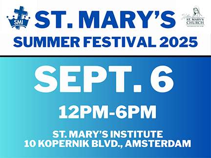 St. Mary's Summer Festival, September 6 in Amsterdam, NY