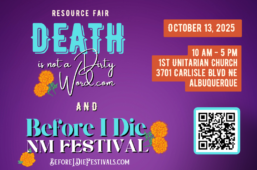 Before I Die NM Festival October 13 in Albuquerque - Before I Die NM Festival October 13 in Albuquerque