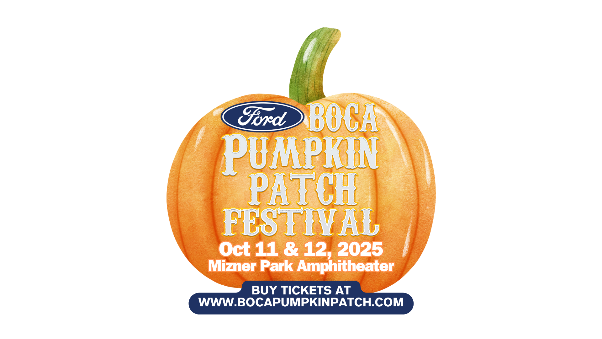 The Ford Boca Pumpkin Patch Festival Oct 11 & Oct 12