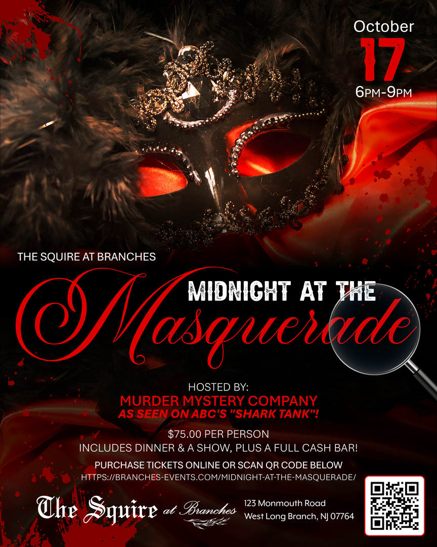 Midnight At the Masquerade Murder Mystery Dinner