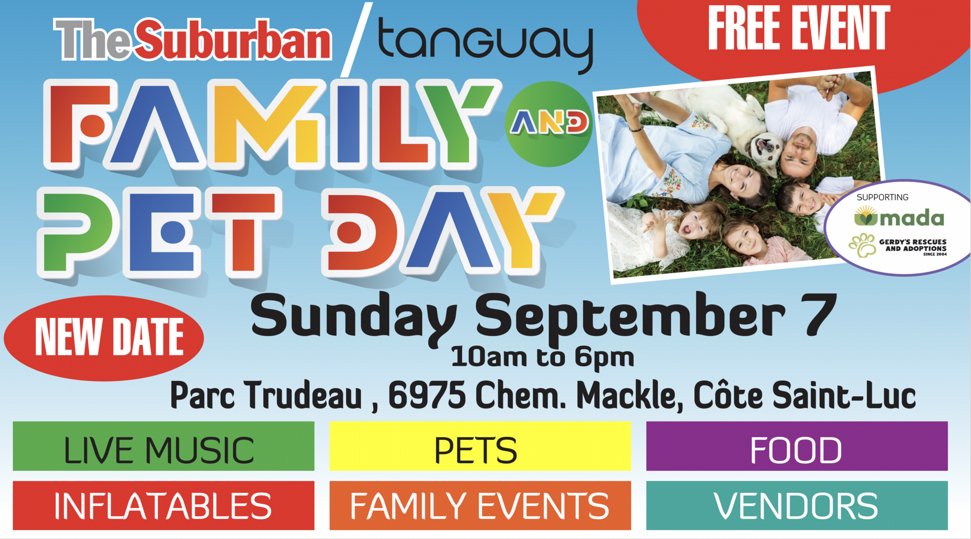 The Suburban / Tanguay Family and Pet day