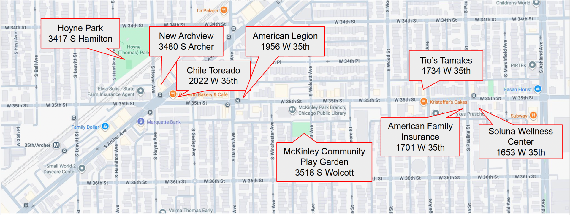 McKinley Community Pop Ups - McKinley Community Pop Ups