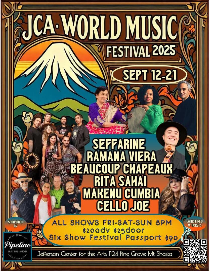 JCA WORLD MUSIC FESTIVAL PASSPORT