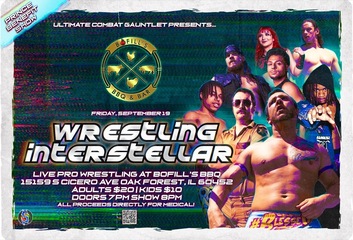 🔥 Wrestling Interstellar: BBQ Brawl for Prince — Live at BoFill’s, Sept 19