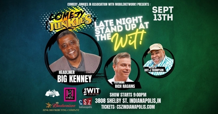 WTHR-TV Events Late Night at The Wit featuring Big Kinney