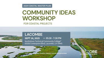 Community Ideas Workshop for Coastal Projects: LACOMBE