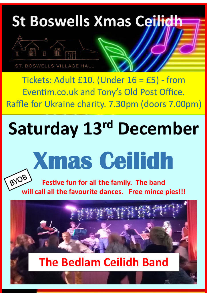 St Boswells Xmas Ceilidh
