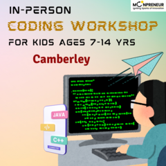 Free In-Person Coding Workshop for Kids in Camberley (7-14)