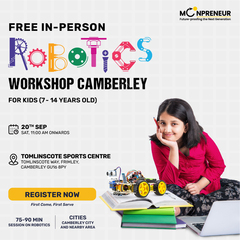 In-Person Free Robotics/Math Workshop for Kids at Camberley (7-14)