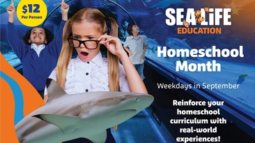 Homeschool Month at SEA LIFE Charlotte!