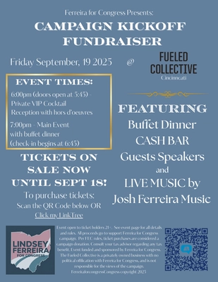 Cincinnati Enquirer Events Campaign Kickoff Fundraiser for