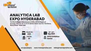 Masseprazise at analytica Lab India 2025 – Showcasing Precision at Its Best