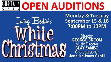 Open Auditions: WHITE CHRISTMAS musical