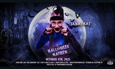 🎃 NYWC Presents: Halloween Mayhem by Rising Stars Women's Wrestling (RSWW) October 4th