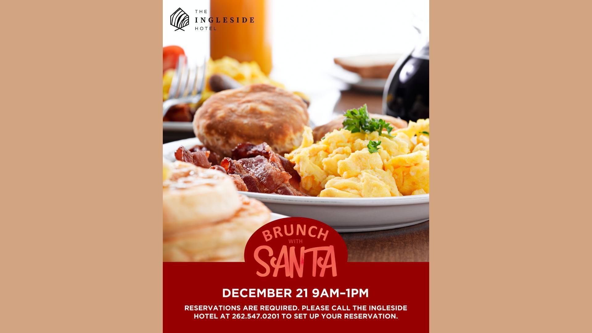 Brunch with Santa at The Ingleside Hotel