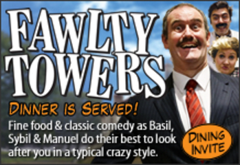 Fawlty Towers Comedy Dinner Show - 24/10/2025