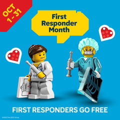 First Responder Appreciation Month at LEGOLAND® Discovery Center Bay Area