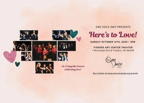 WTHR-TV Events Here's to Love! A Cappella Concert