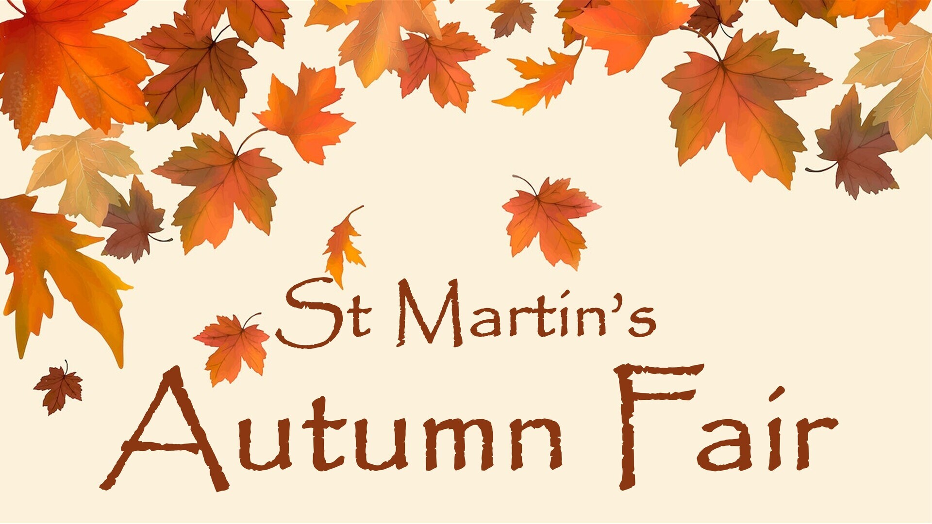 St Martin's Autumn Fair