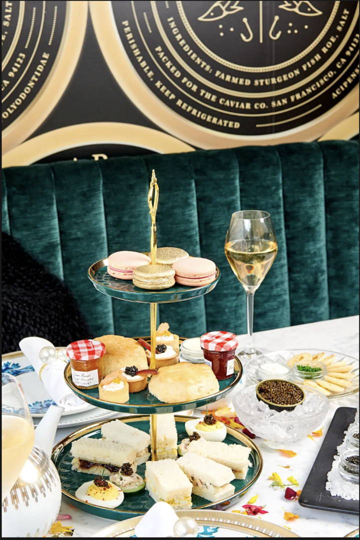 Tiburon Caviar Tea Service