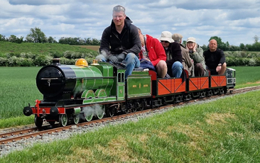 Steam railway charity fund raiser