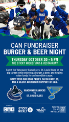 Canucks Viewing Party - Canucks Autism Network Fundraiser