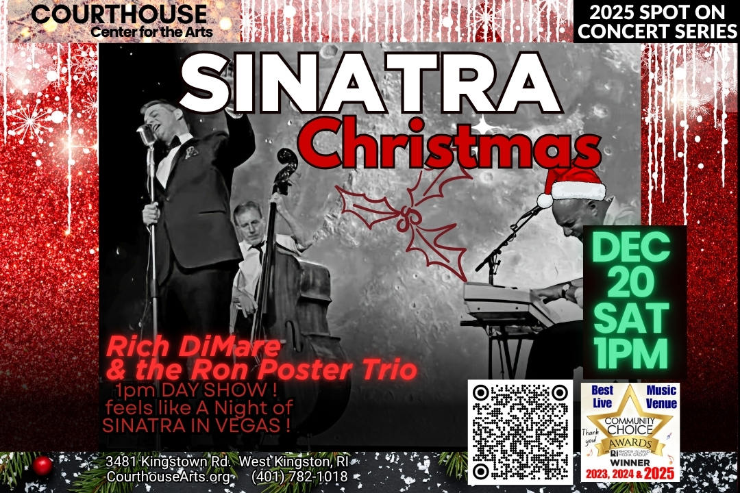 Frank Sinatra - A Sinatra Christmas with Rich DiMare & Ron Poster Trio 12/20/25 SAT 1PM