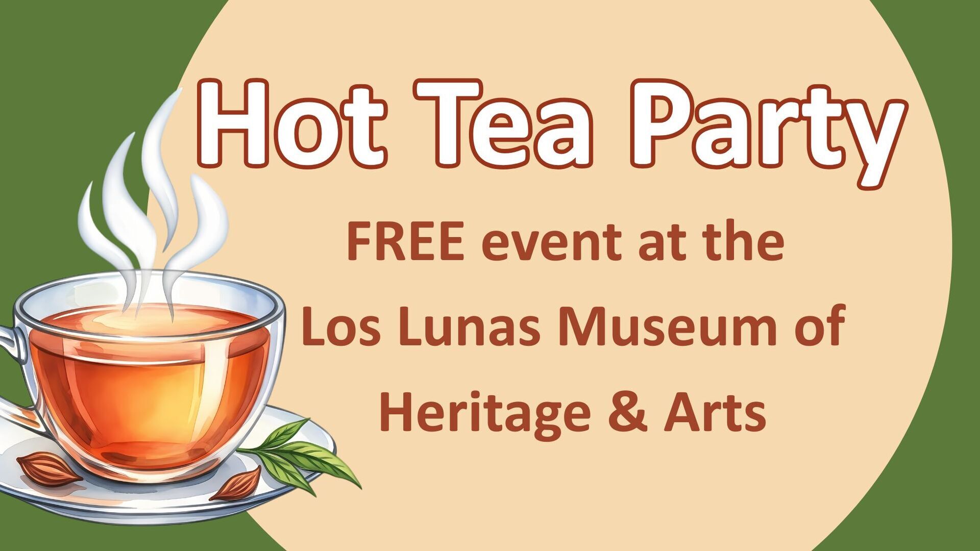 Hot Tea Party at the Los Lunas Museum