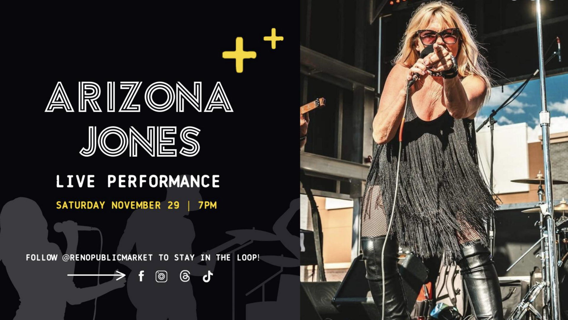 Arizona Jones LIVE at Reno Public Market