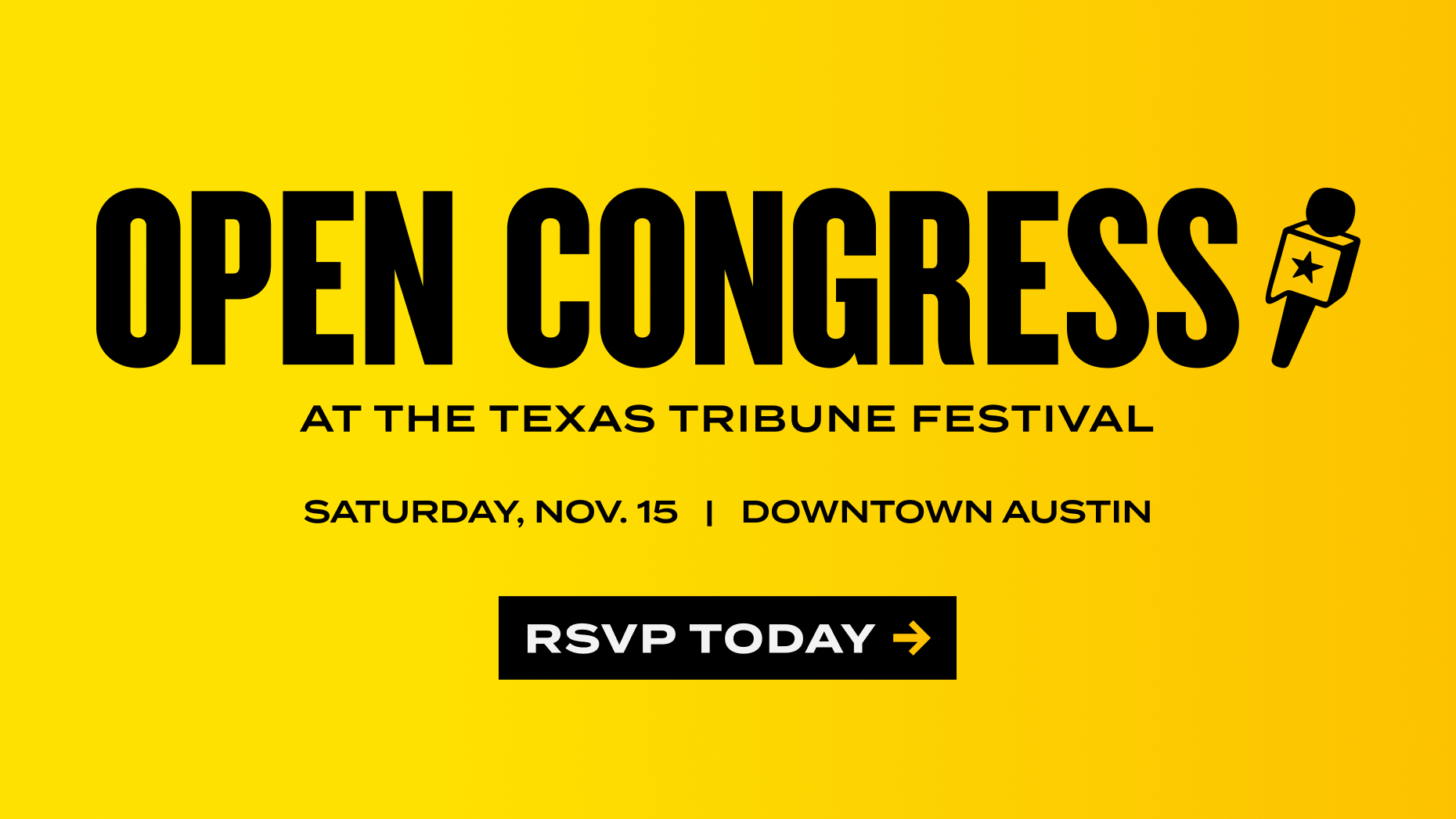 Open Congress at The Texas Tribune Festival