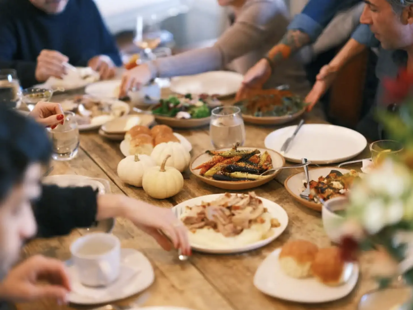 A Thanksgiving Feast at The Horse Shoe Farm
