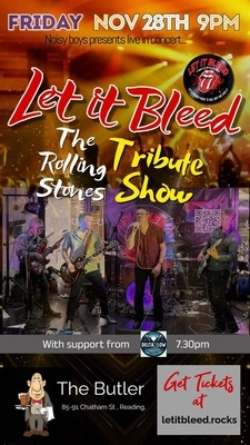 Reading Chronicle Events Let it Bleed live in concert at The Butler