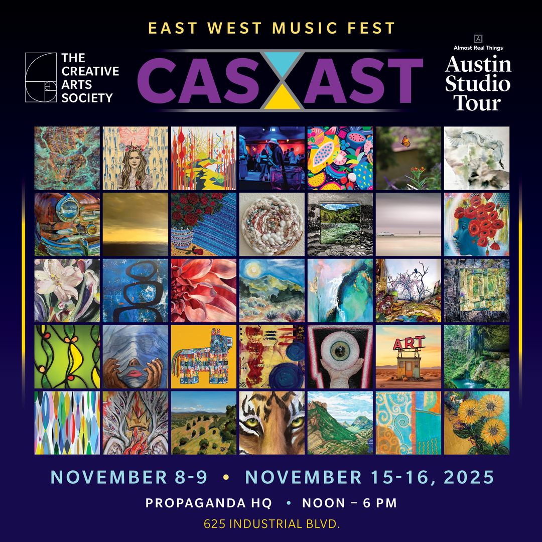 Creative Arts Society Mega Group Show for the 2025 Austin Studio Tour November 8–9 + November 15–16 - Creative Arts Society Mega Group Show for the 2025 Austin Studio Tour November 8–9 + November 15–16