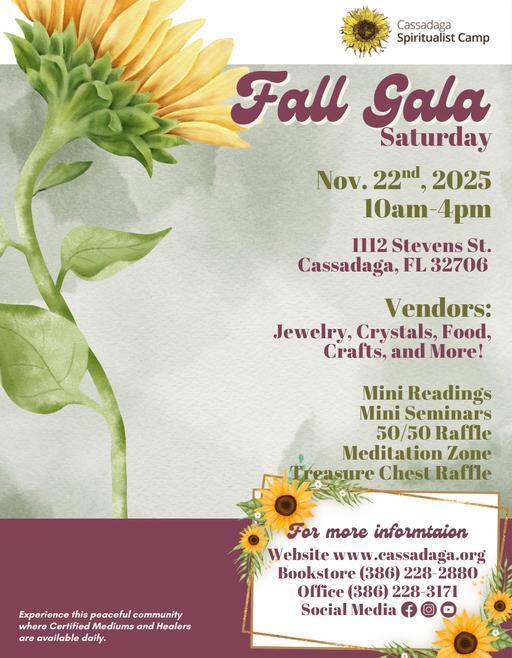 Cassadaga Fall Gala Day