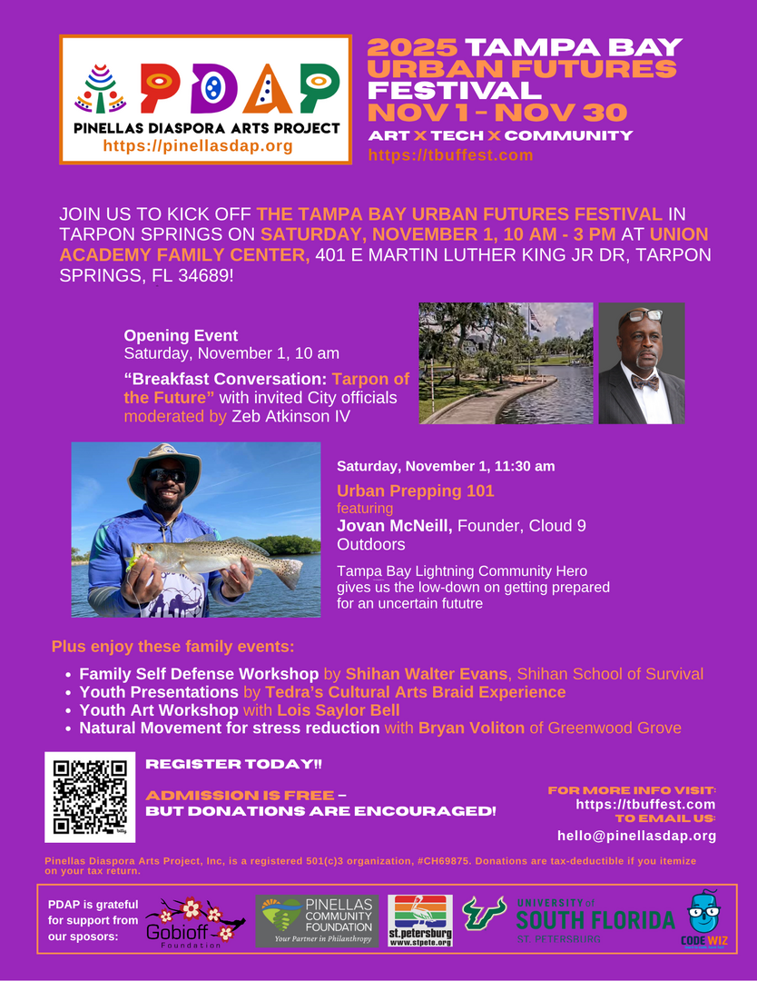 Free Family Community Tech Day & Comicon at Enoch Davis Center, St. Pete, Nov 22, 2025 - Free Family Community Tech Day & Comicon at Enoch Davis Center, St. Pete, Nov 22, 2025