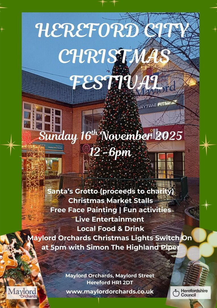 Hereford City Christmas Festival at Maylord Orchards – Markets, Music & Lights! - Hereford City Christmas Festival at Maylord Orchards – Markets, Music & Lights!