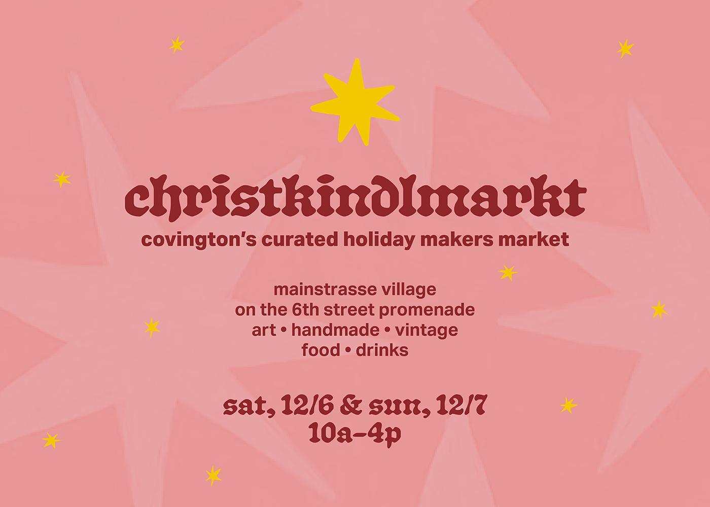 Cov Christkindlmarkt