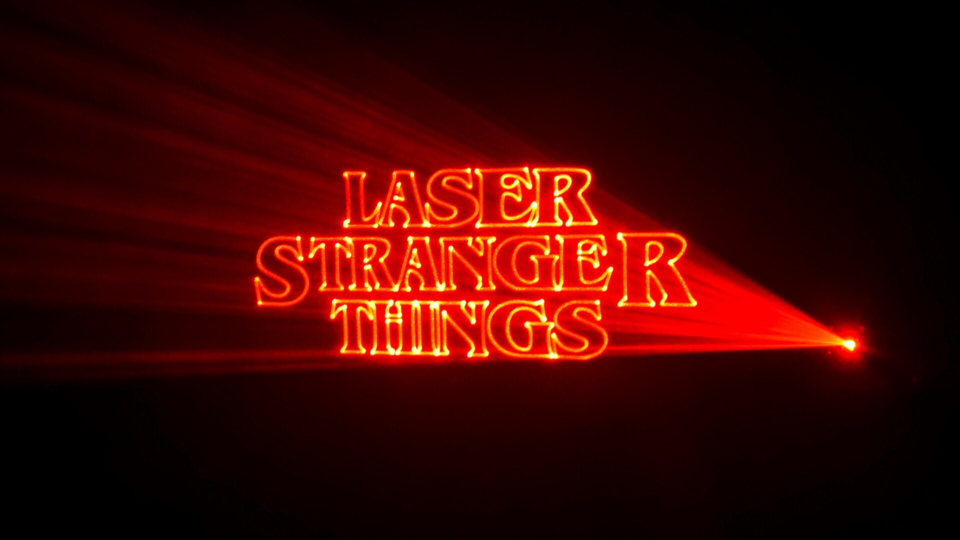 Laser Stranger Things