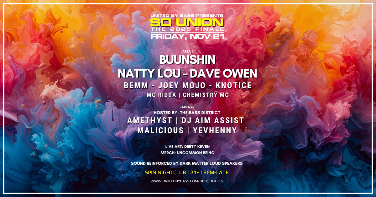SD Union w/ Buunshin, Natty Lou, Dave Owen + More