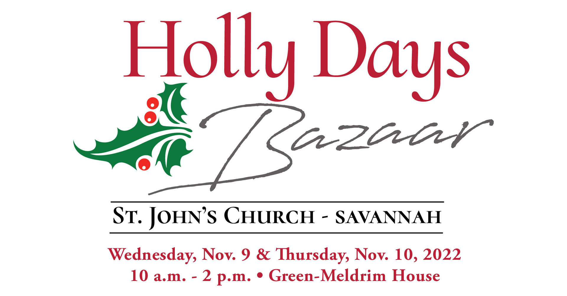 Holly Days Bazaar - Holly Days Bazaar