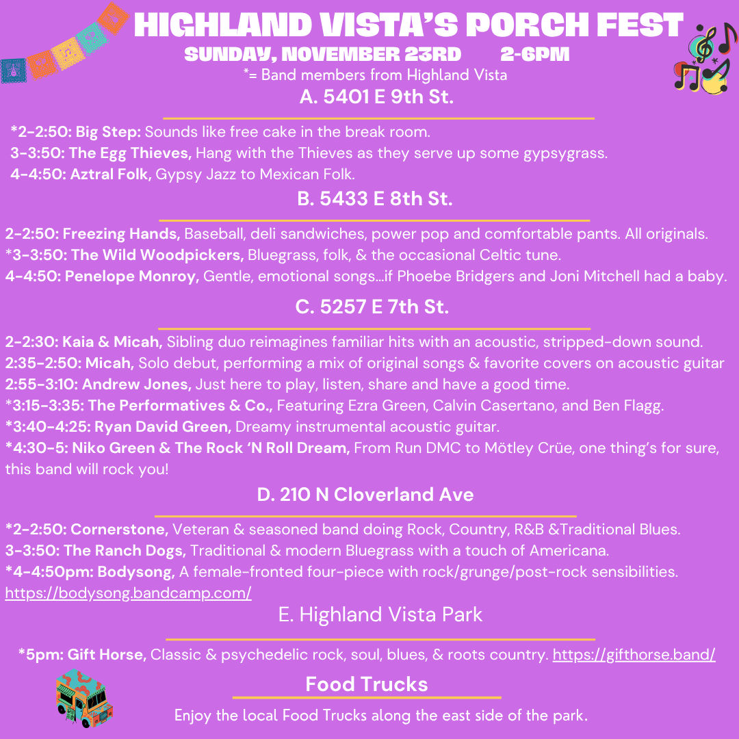 Highland Vista Porch Fest - Highland Vista Porch Fest